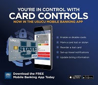 Mobile App Includes Card Controls